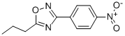 3-(4-Nitrophenyl)-5-propyl-1,2,4-oxadiazole Structure,10364-67-7Structure