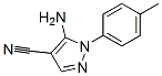 5-Amino-1-(4-methylphenyl)-1H-pyrazole-4-carbonitrile Structure,103646-82-8Structure