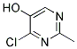 5-Pyrimidinol, 4-chloro-2-methyl-(9ci) Structure,103660-23-7Structure