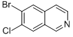 6-Bromo-7-chloroisoquinoline Structure,1036712-54-5Structure