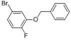 2-(Benzyloxy)-4-bromo-1-fluorobenzene Structure,1036724-54-5Structure