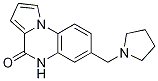 7-[(Pyrrolidin-1-yl)methyl]pyrrolo[1,2-a]quinoxalin-4(5h)-one Structure,1036725-92-4Structure