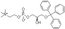 1-O-trityl-sn-glycero-3-phosphocholine Structure,103675-56-5Structure