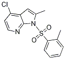 1H-Pyrrolo[2,3-b]pyridine, 4-chloro-2-methyl-1-[(2-methylphenyl)sulfonyl]- Structure,1036963-34-4Structure