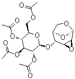 1,6:2,3-Dianhydro-4-o-(2’,3’,4’,6’-tetra-o-acetyl-β-d-glucopyranosyl)-β-d-mannopyranose Structure,103702-87-0Structure