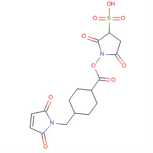 4-(N-maleimidomethyl)cyclohexane-1-carboxylic acid 3-sulfo-n-hydroxysuccinimide ester Structure,103708-09-4Structure