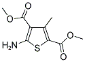 5-Amino-3-methylthiophene-2,4-dicarboxylic acid dimethyl ester Structure,103765-33-9Structure