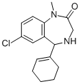 Tetrazepam Structure,10379-14-3Structure