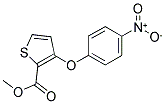 Methyl 3-(4-nitrophenoxy)-2-thiophenecarboxylate Structure,103790-37-0Structure