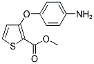 Methyl 3-(4-aminophenoxy)-2-thiophenecarboxylate Structure,103790-38-1Structure