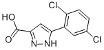 5-(2,5-Dichlorophenyl)-1h-pyrazole-3-carboxylic acid Structure,1038549-20-0Structure