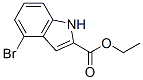 Ethyl 4-bromo-1H-indole-2-carboxylate Structure,103858-52-2Structure