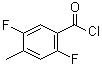 2,5-Difluoro-4-methyl-benzoylchloride Structure,103877-56-1Structure