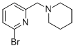 2-Bromo-6-(piperidin-1-ylmethyl)pyridine Structure,103923-00-8Structure