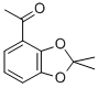 1-(2,2-Dimethyl-benzo[1,3]dioxol-4-yl)-ethanone Structure,103931-17-5Structure