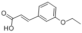 (2E)-3-(3-Ethoxyphenyl)acrylic acid Structure,103986-73-8Structure