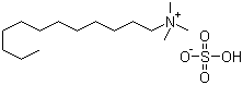 Dodecyltrimethylammonium hydrogen sulfate Structure,103999-25-3Structure