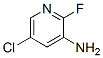 3-Amino-5-chloro-2-fluoropyridine Structure,103999-78-6Structure