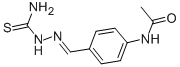 4-Acetylaminobenzaldehydethiosemicarbazone Structure,104-06-3Structure