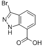 3-bromo-1H-indazole-7-carboxylic acid Structure,1040101-01-6Structure