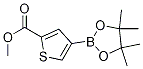 Methyl5-(4,4,5,5-tetramethyl-1,3,2-dioxaborolan-2-yl)thiophene-3-carboxylate Structure,1040281-86-4Structure