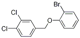 4-((2-Bromophenoxy)methyl)-1,2-dichlorobenzene Structure,1040313-76-5Structure