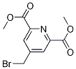 4-(Bromomethyl)-2,6-pyridinedicarboxylic acid 2,6-dimethyl ester Structure,1040401-17-9Structure