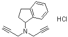 N-2-Propynyl Rasagiline Hydrochloride Structure,10409-00-4Structure