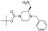 (R)-tert-butyl 3-(aminomethyl)-4- benzylpiperazine-1-carboxylate Structure,1041399-53-4Structure