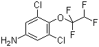 3,5-Dichloro-4-(1,1,2,2-tetrafluoroethoxy)aniline Structure,104147-32-2Structure