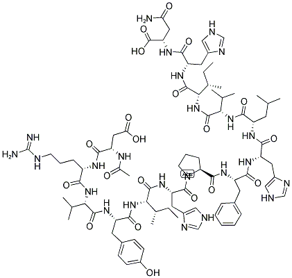 Ac-asp-arg-val-tyr-ile-his-pro-phe-his-leu-val-ile-his-asn-oh Structure,104180-27-0Structure