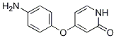 4-(4-Aminophenoxy)pyridin-2(1h)-one Structure,1041861-94-2Structure