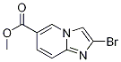 Methyl 2-bromoimidazo[1,2-a]pyridine-6-carboxylate Structure,1042141-37-6Structure