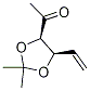 Ethanone, 1-[(4r,5r)-5-ethenyl-2,2-dimethyl-1,3-dioxolan-4-yl]- Structure,1042237-51-3Structure