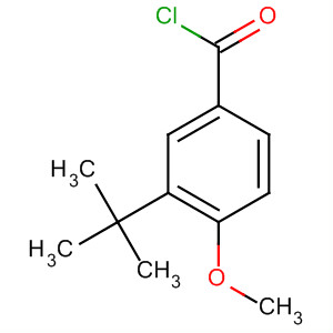 3-Tert-butyl-4-methoxybenzoyl chloride Structure,104224-76-2Structure