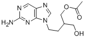 4-(2-Amino-9h-purin-9-yl)-2-(hydroxymethyl)butyl acetate Structure,104227-88-5Structure