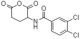 3,4-Dichloro-n-(2,6-dioxo-tetrahydro-pyran-3-yl)-benzamide Structure,104252-86-0Structure