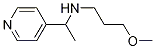 (3-Methoxypropyl)(1-pyridin-4-ylethyl)amine Structure,1042589-25-2Structure