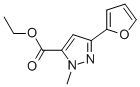 Ethyl 3-(2-furyl)-1-methyl-1H-pyrazole-5-carboxylate Structure,104295-62-7Structure