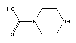 1-Piperazinecarboxylic acid Structure,10430-90-7Structure