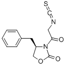 N-(isothiocyanoacetyl)-(4r)-benzyl-2-oxazolidinone Structure,104324-18-7Structure