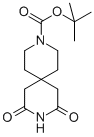 3,9-Diazaspiro[5.5]undecane-3-carboxylic acid, 8,10-dioxo-, 1,1-dimethylethyl ester Structure,1043384-94-6Structure