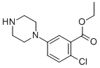 2-Chloro-5-(1-piperazinyl)benzoic acid ethyl ester Structure,1043456-55-8Structure