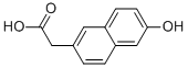 6-Hydroxy-2-naphthaleneacetic acid Structure,10441-46-0Structure