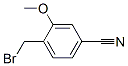 4-Cyano-2-methoxybenzyl bromide Structure,104436-60-4Structure