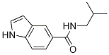 N-isobutyl-1h-indole-5-carboxamide Structure,104447-76-9Structure