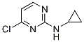 (4-Chloro-pyrimidin-2-yl)-cyclopropyl-amine Structure,1044771-76-7Structure