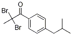 4-Isobutyl-2,2-dibromopropiophenone Structure,104483-05-8Structure