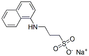 N-(1-Naphthyl)-3-aminopropanesulfonic Acid Sodium Salt Structure,104484-71-1Structure