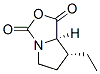 1H,3h-pyrrolo[1,2-c]oxazole-1,3-dione,7-ethyltetrahydro-,(7r-cis)-(9ci) Structure,104561-28-6Structure